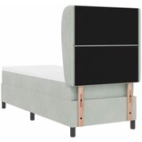 Krevet s opruga kutije Svijetlo siva 200 x 80 cm Baršun | Eponuda.com