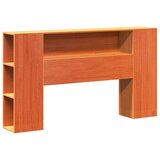  Posteljni okvir brez vzmetnice vošč. rjav 150x200 cm borovina | Shoptok.si