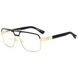 Dsquared2 D20034 2M2 ONE SIZE (59) Črna/Kristalna | Shoptok.si