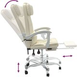  Pisarniški stol krem umetno usnje, (21135107) | Shoptok.si