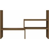  Stalak za monitor smeđi (39 - 72) x 17 x 43 cm masivna borovina | shoptok.hr
