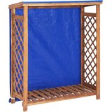  Spremište za drva za ogrjev 105 x 38 x 115 cm bagremovo drvo | shoptok.hr