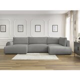 Bobochic Paris Tamno siva sklopiva kutna garnitura od samta (s lijevim kutom/u obliku slova "U") Lucien – | shoptok.hr