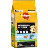 Pedigree Professional Nutrition Junior s perutnino in zelenjavo - Varčno pakiranje: 2 x 12 kg Cene