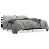  Okvir kreveta boja hrasta 180x20 cm konstruirano drvo i metal | shoptok.hr