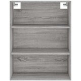  Visoka komoda siva sonome 69,5x34x180 cm od konstruiranog drva | shoptok.hr