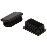  Čep za cijev (D x Š: 30 x 20 mm, Crne boje, Plastika) Cijene