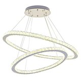  led luster na sajli, prigušiva, LED/160W/230V 3000-6500K, srebrna + daljinski upravljač | Eponuda.com