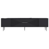 Hanah home tv polica Dekol1 anthracite silver