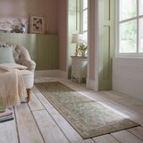 Flair Rugs Svetlo zelen pralen tekač 60x230 cm Una Floral – | Shoptok.si