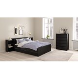 Tvilum Črna zakonska postelja 140x190 cm Naia – | Shoptok.si