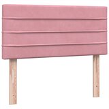 Box Spring krevet s madracem ružičasti 90x210 cm samt | shoptok.hr