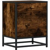 vidaXL Nočna omarica 2 kosa dimljen hrast 40x31x50 cm inženirski les, (21327371) | Shoptok.si