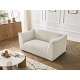Bobochic Paris Bež sedežna garnitura iz rebrastega žameta 170 cm Giorgia – | Shoptok.si