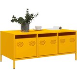  Stolić za kavu boje senfa 101,5x50x43,5 cm hladno valjani čelik | shoptok.hr
