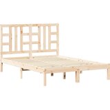  Okvir za krevet od masivnog drva 135 x 190 cm bračni | shoptok.hr