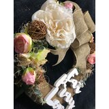 7 seas 365 ukrasni vjenčić s natpisom Eat Pray Love, 30 cm | shoptok.hr