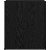 vidaXL Highboard 2 pcs Crni hrast 60 x 31 x 70 cm Konstruirano drvo | shoptok.hr