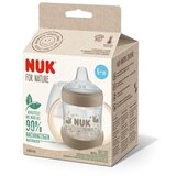Nuk steklenička plastična z vgrajenim temp. indikatorjem in silikonskim nastavkom, 150 ml, 6m+ MULTICOLOR Cene