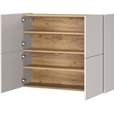 Germania Kremno bela stenska omarica v mat dekorju 97x79x27 cm Binetto – | Shoptok.si