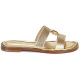 Michael Kors Natikači ERIN FLAT SANDAL Pozlačena | Shoptok.si