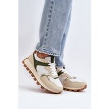 Boto Women's Beige-Green Sports Sneakers Ralita | Shoptok.si