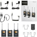 Saramonic UwMic9 wireless bubice kit 2 RX9+TX9+TX9 2x transmitter + receiver + poklon kofer | Eponuda.ba