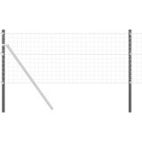  Stup za ogradu 12 pcs Siva 80 cm Čelik s praškastim premazom | shoptok.hr