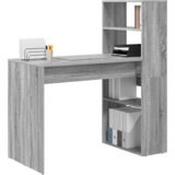 vidaXL Stol s pohranom Sivi sonoma 113x54x120 cm Konstruirano drvo | shoptok.hr