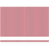  Samodejna retraktibilna tenda rdeča in bela črta 500x350 cm, (22145856) | Shoptok.si