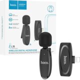 hoco. Bežični mikrofon sa Lightning konetktorom - L15 Crystal Lavalier iPhone | shoptok.hr
