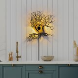 Opviq tree man black wall lamp | ePonuda.com