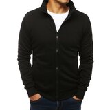 DStreet Bluza męska rozpinana bez kaptura czarna | ePonuda.com