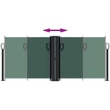  Uvlačiva bočna tenda 100 x 600 cm tamnozelena | shoptok.hr