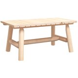 Maison Chic Klubska mizica - kavna mizica - Nizka mizica 90x50x41 cm trdna smrekovina, (21754602) Cene