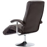 TV fotelj rjavo umetno usnje, (20929348) | Shoptok.si