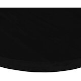 Stolna ploča tamnosmeđa 100x50x4 cm ovalna masivna hrastovina | shoptok.hr