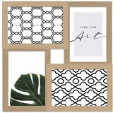knor Viseći okvir u prirodnoj boji 27x27 cm Beech – Cijene