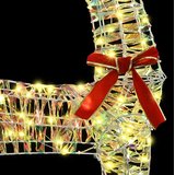  3D Ruzvelt 140 LED lampica Topla bijela 128 cm PET | shoptok.hr