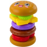  u obliku hamburger piramide za djecu, šarena, 7 dijelova. | shoptok.hr