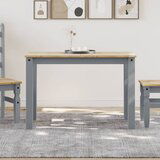 Furnova Jedilna miza Panama siva 117x60x75 cm trdna borovina, (21946759) | Shoptok.si