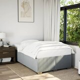 Maison Chic Posteljni okvir - Dvoposteljna postelja - Zakonska postelja brez vzmetnice siv 120x190 cm blago-J12374, (21769679) | Shoptok.si