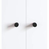  Kabinetski gumb 12 pcs Crna 18 x 23 mm Željezo | shoptok.hr