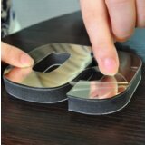  3D Zidni Sat samolepljivi - Bakarni T4325C | Eponuda.com