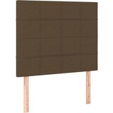 Maison Chic Posteljno vzglavje - Vzglavna omarica 2 kosa temno rjavo 90x5x78/88 cm blago, (22077587) Cene