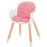 Kinderkraft otroški stol za hranjenje 2v1 sienna™ pink | Shoptok.si