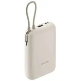 Power Bank 10000mAh (Integrated Cable) Tan GL