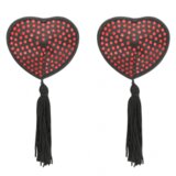Coquette klobučki za bradavičke Heart rdeči | Shoptok.si
