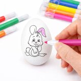  Easter Styrofoam Eggs For Painting Markers Rabbit Pattern C 6pcs | Shoptok.si
