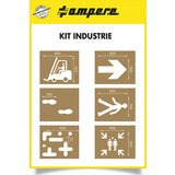 a.m.p.e.r.e Komplet šablon, industrija, 6 šablon, karton | Shoptok.si